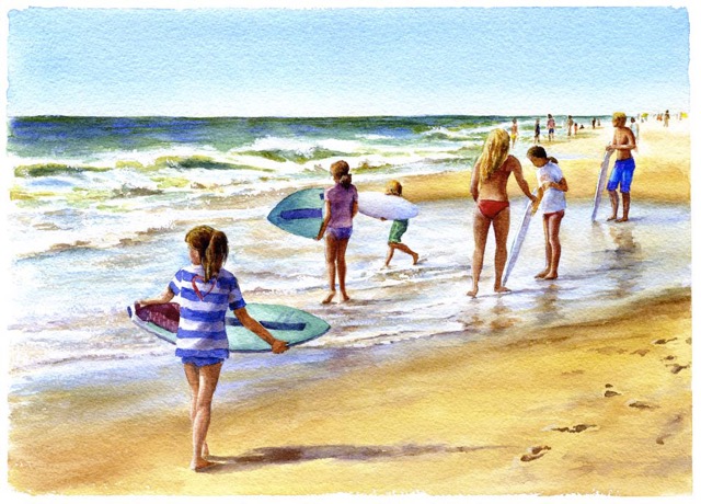 Skim Board Lesson