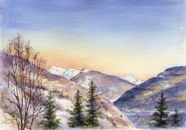 Alpenglow