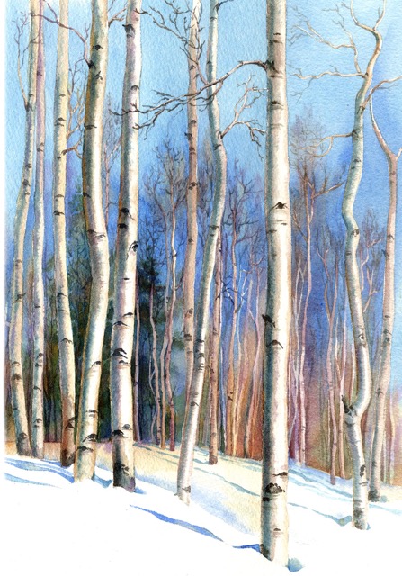 Slopeside Aspens